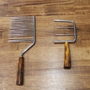Vintage Bakelite Angel Food Cake Slicer & Cheese Slicer